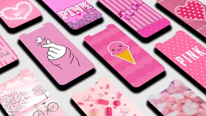 Pink Wallpapers android App screenshot 8